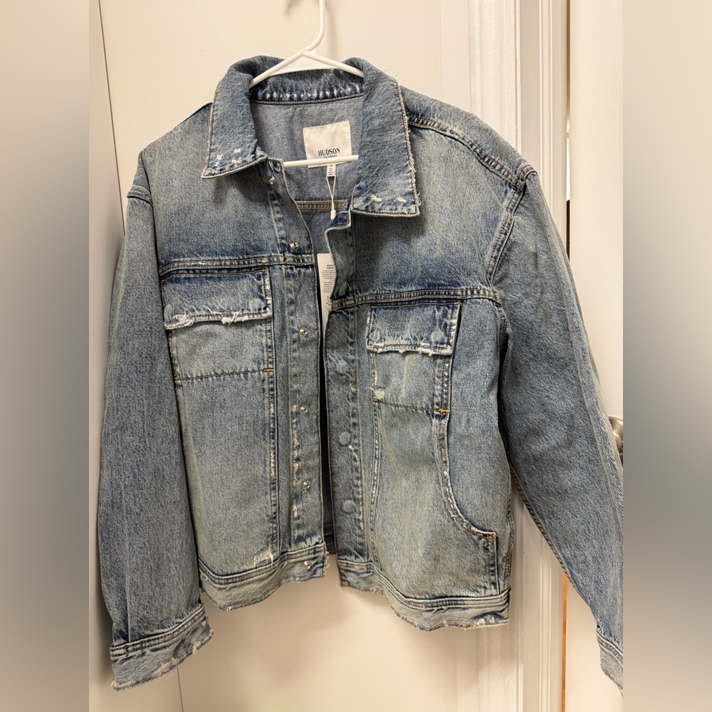 Hudson Men’s Trucker Denim Jacket NWT